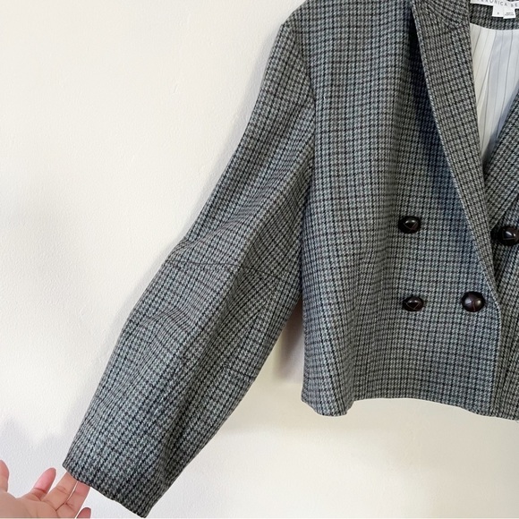 NWOT Veronica Beard Sybille Houndstooth Jacket - Picture 7 of 10